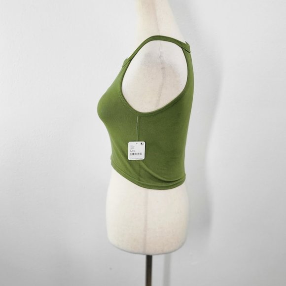 FREE PEOPLE bella seamless rib tank Sz M/L NEW - Picture 4 of 9